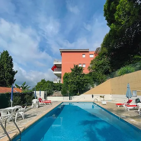 Mansfield Vue Carte Postale Terrasse Piscine 2 Apartment Menton Exterior photo