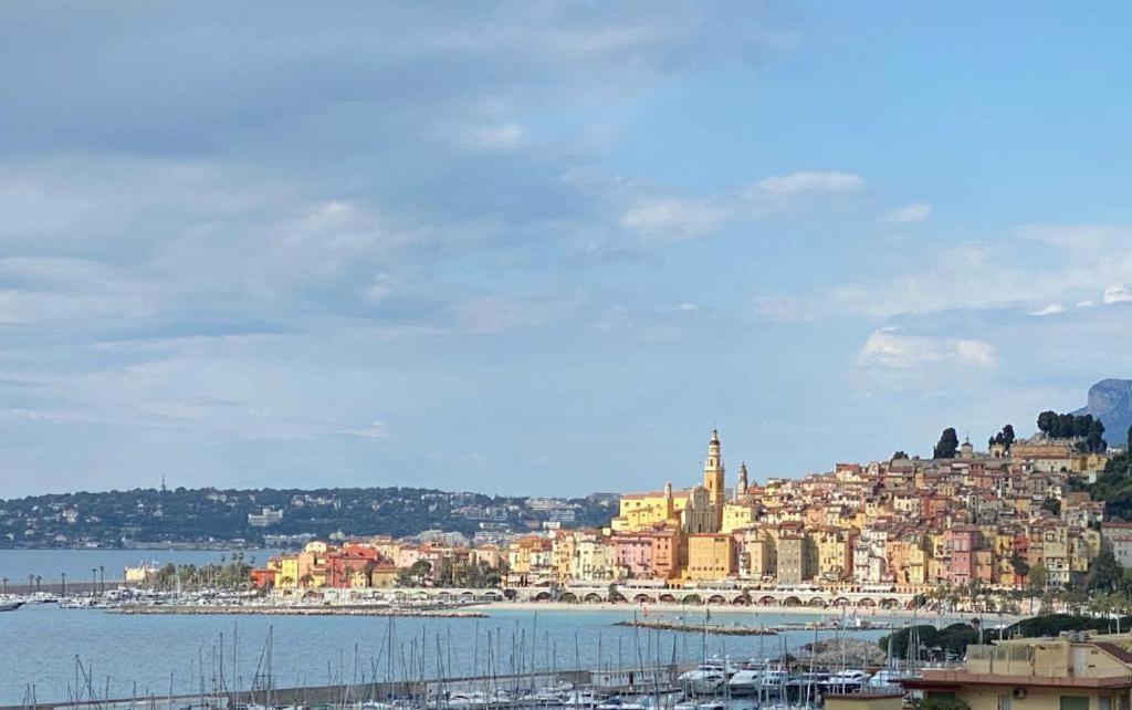 Mansfield Vue Carte Postale Terrasse Piscine 2 Appartement Menton
